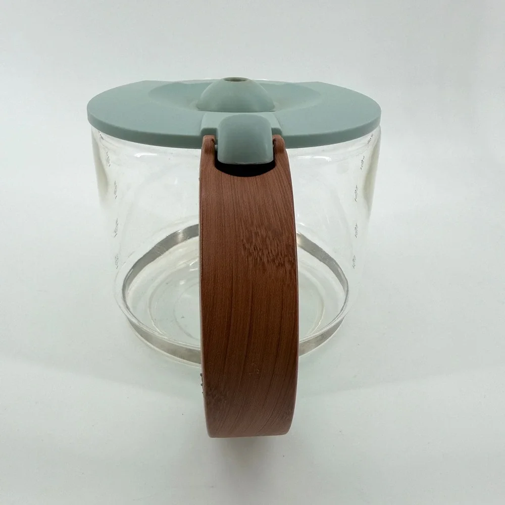 Haden Coffee Carafe Dorchester 10-Cup Replacement Glass Wood Handle Sage Green